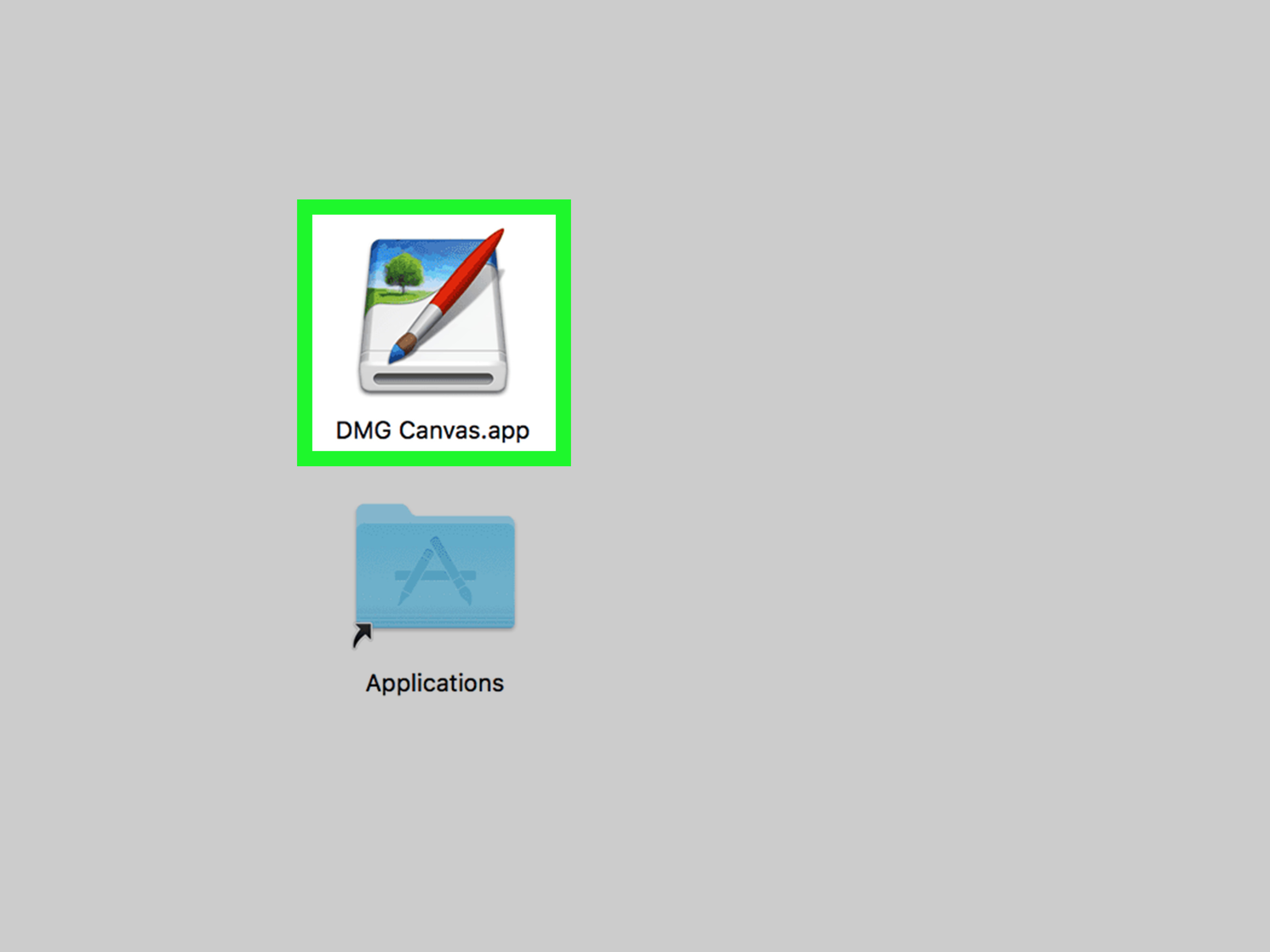 open dmg file on mac os x